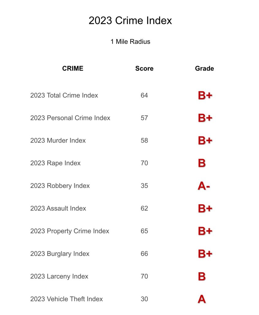 2023 Crime Index